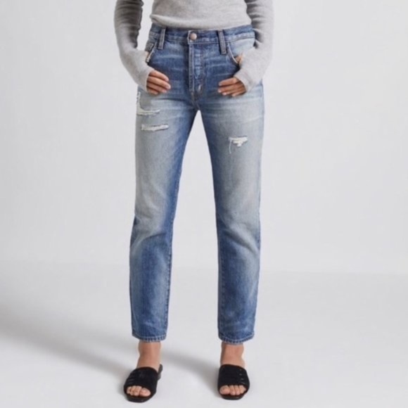 Current/Elliott The Slouchy Skinny/Borrego Destroy - Picture 1 of 6